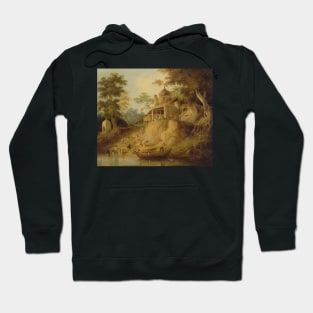 The Banks of the Ganges by William Daniell Hoodie